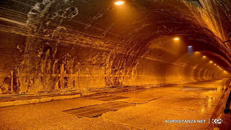 به‌ وێنه‌.. ڕۆژ دوای ڕۆژ تونێلی ده‌ربه‌ندیخان مه‌ترسیدارتر ده‌بێت